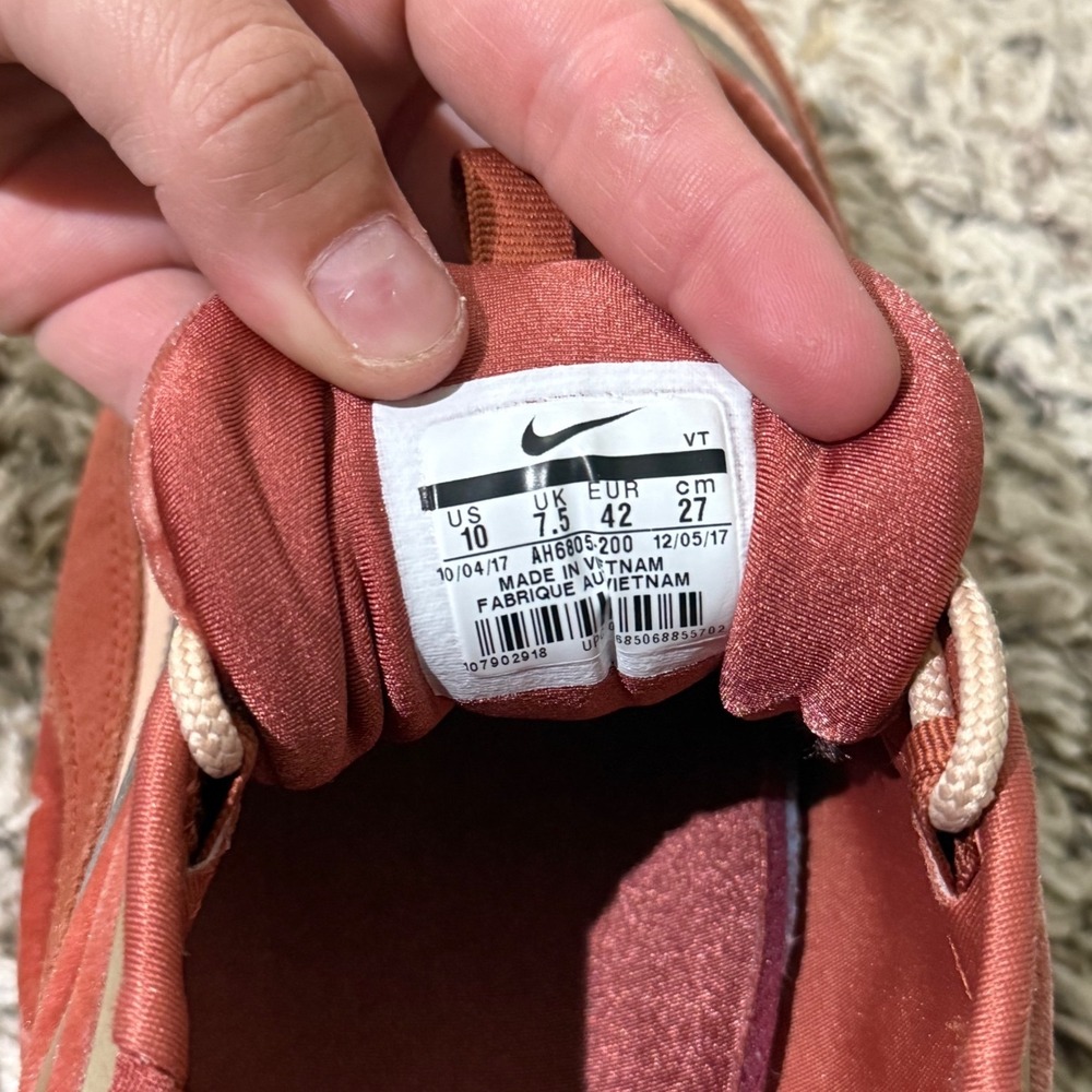 Nike Air Max 97 LX Velvet Dusty Peach Bio Beige AH6805-200 Womens 10 - Picture 5 of 5